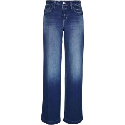 L'Agence jeans con effetto schiarito - blu