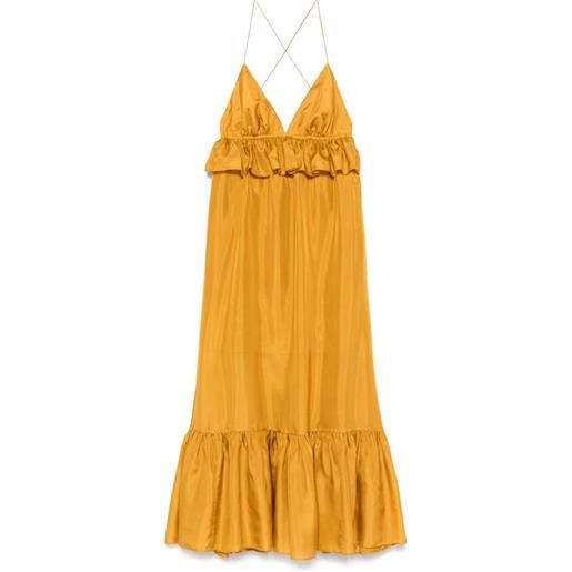 ZIMMERMANN abito lungo rhiannon - giallo