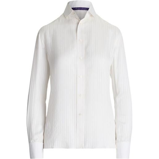 Ralph Lauren Collection camicia gessata - bianco