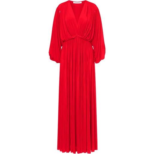 Philosophy Di Lorenzo Serafini abito in maglia con scollo a v - rosso