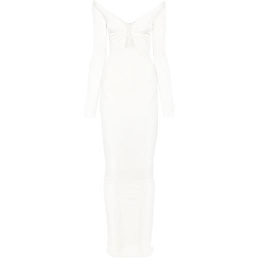 The New Arrivals Ilkyaz Ozel abito lungo therese - bianco