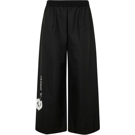 Maria Calderara pantaloni t364cv-91 - nero