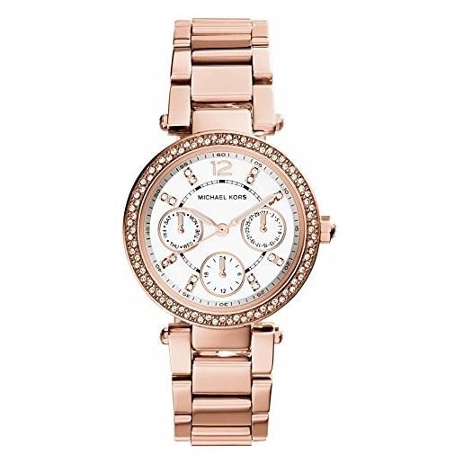 Michael Kors mini parker mk5616 orologio da polso donna con zirconi