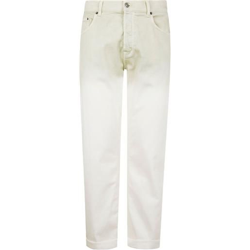 DONDUP jeans in cotone - bianco