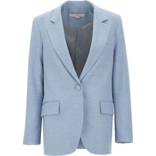 REMAIN blazer monopetto - blu