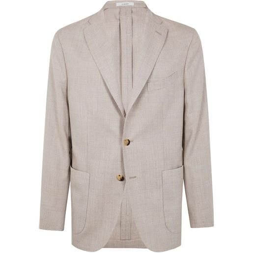 Boglioli blazer in lana - toni neutri