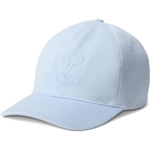 Ralph Lauren Purple Label cappello con logo - blu