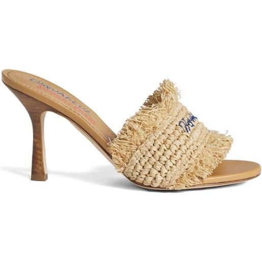 DSQUARED2 mules summer lovers - toni neutri