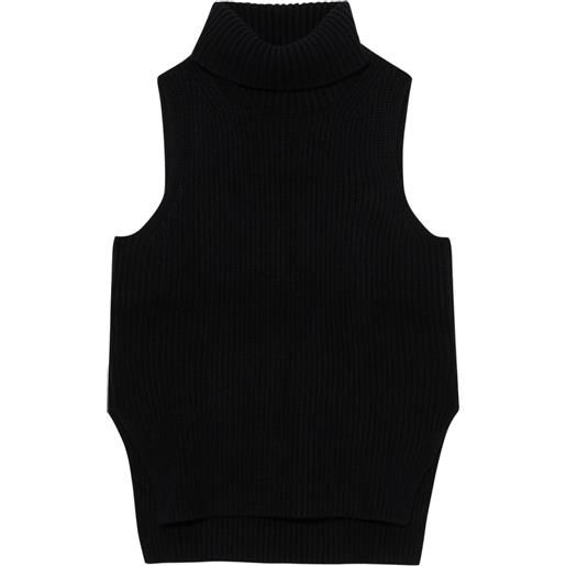 Brooks Brothers canotta a coste - nero
