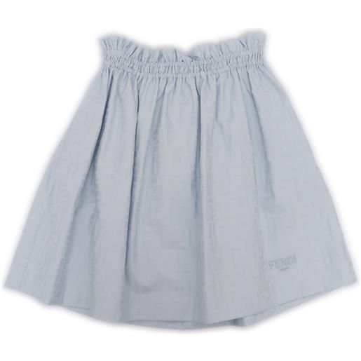 Fendi Jr gonna ff cotton jacq