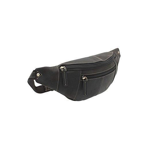 VISCONTI marsupio in pelle 721, marrone olio, taglia unica