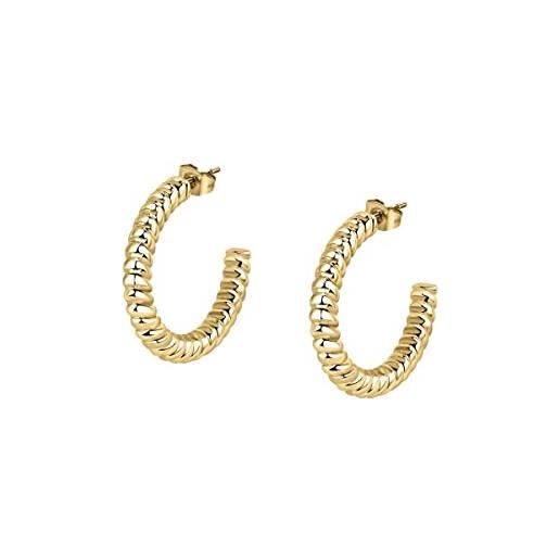 Morellato orecchini donna creole, estándar, nessun tipo di materiale, nessuna pietra preziosa