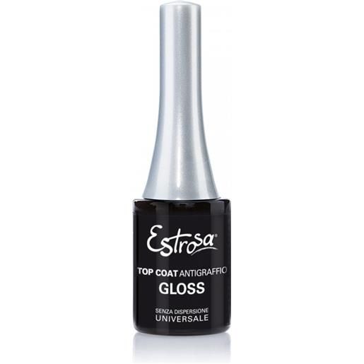 Estrosa top coat antigraffio gloss senza dispersione universale 14ml -