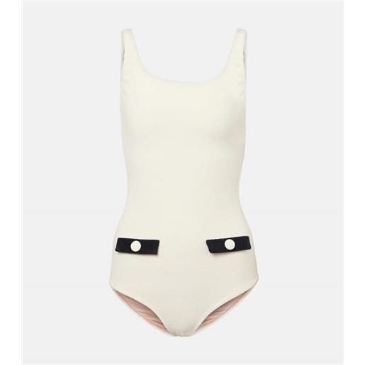 Adriana Degreas costume intero in spugna di misto cotone