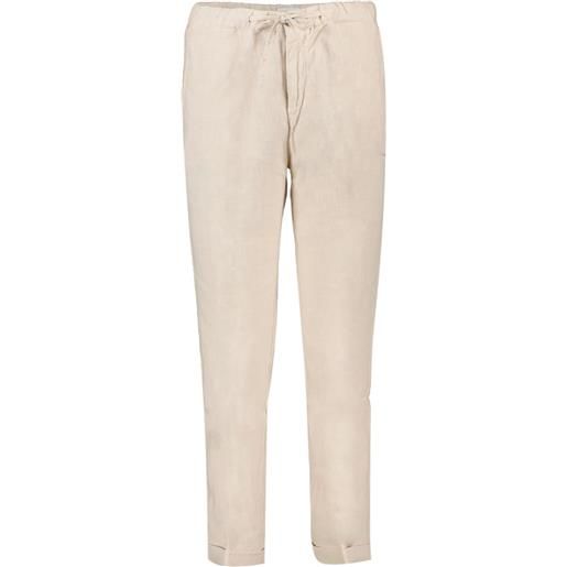 40WEFT pantalone coulisse in lino anna donna