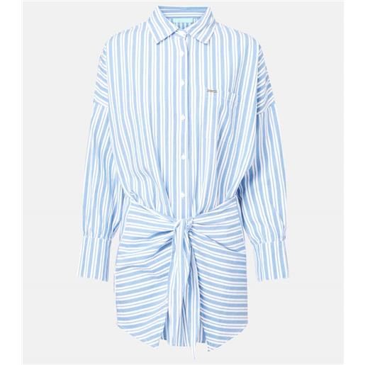 Melissa Odabash abito chemisier sara in cotone a righe