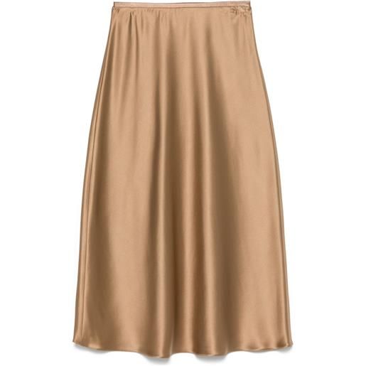 Max Mara gonna midi carnet - marrone