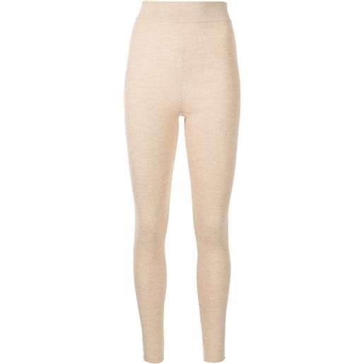 Cashmere In Love leggings cruz - marrone
