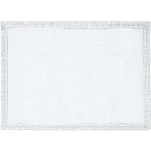 Versace asciugamano con stampa - bianco