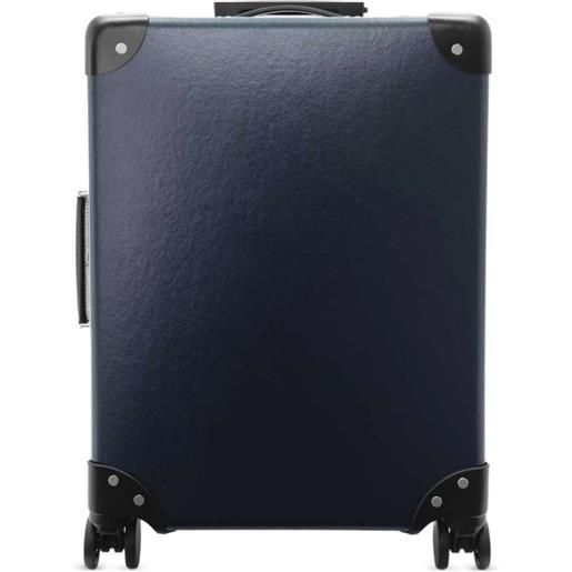 GLOBE TROTTER valigia con 4 ruote - blu