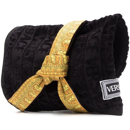Versace accappatoio i love baroque - nero