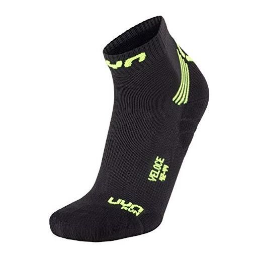 UYN calze run veloce, bio-based natex, traspiranti e comfortevoli per la corsa, gestione ottimale della temperatura e supporto