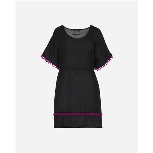 Admiral fringe glow w - t-shirt - donna - nero