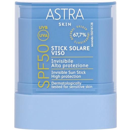 ASTRA MAKEUP stick solare viso spf 50 11g - stick solare alta prot. 