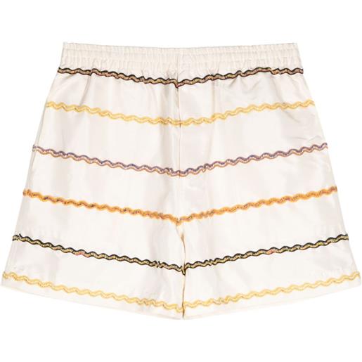 BODE shorts con vita elasticizzata - toni neutri