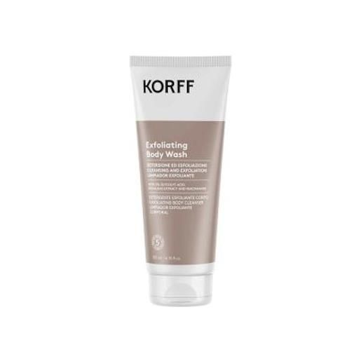 KORFF Srl korff exfoliating body wash - detergente esfoliante delicato per il corpo - 200 ml