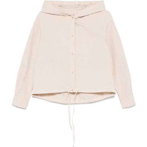 Circolo 1901 giacca con cappuccio - toni neutri