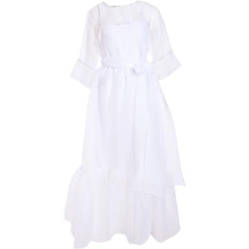 Baruni abito beatrice - bianco
