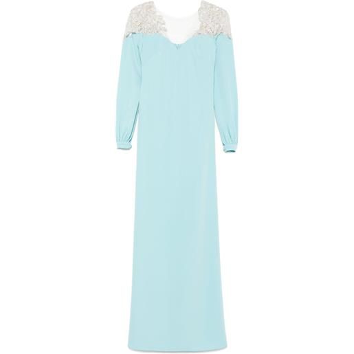 CRISTALLINI abito da sera rafaela - blu