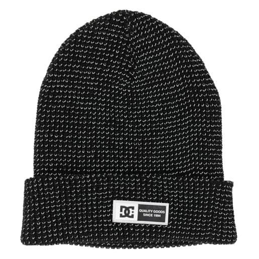 DC Shoes sight beanie cappello invernale, nero, taglia unica uomo