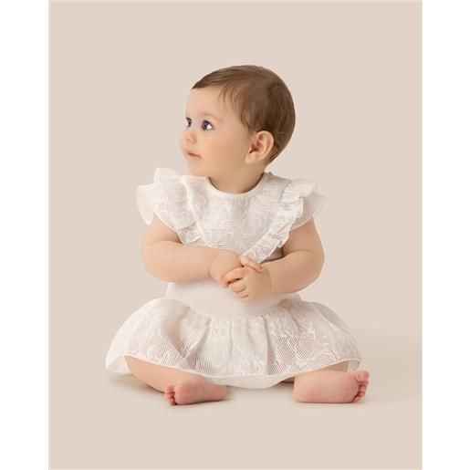 Prénatal pagliaccetto jersey bimba panna