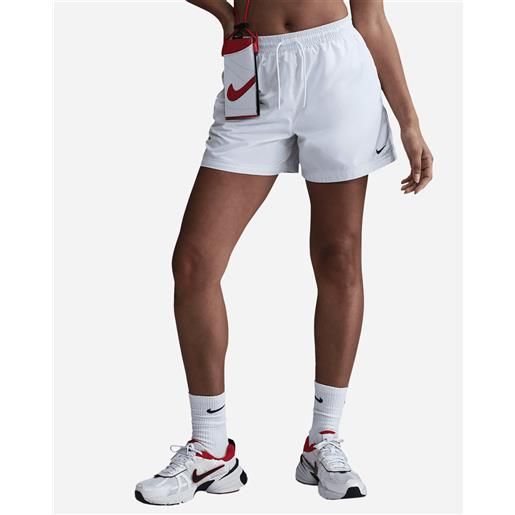 Nike woven small logo w - corsaro - donna - bianco