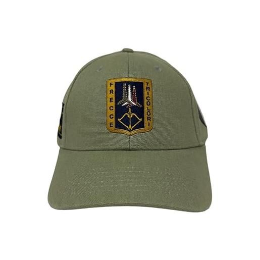 Aeronautica Militare cappellino frecce tricolori ha1150 ct3043 berretto (verde)