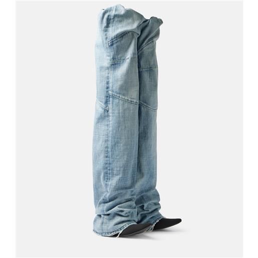 Balenciaga jeans new flex 90 con scarpe