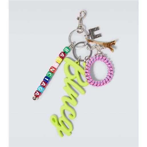 Balenciaga portachiavi con logo