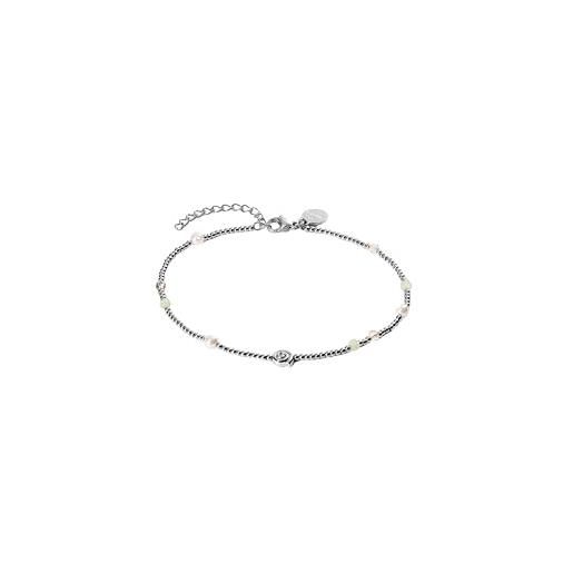 Bigsoho Fashion - Cavigliera Da Donna In Acciaio Inox Con Sfere In Oro Rosa E Acciaio Inossidabile, Colore: Oro Rosa, Cod. A185G74 - Foto 10