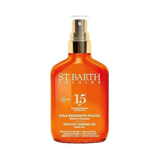 LIGNE ST BARTH olio solare roucou spf 15 da 100ml