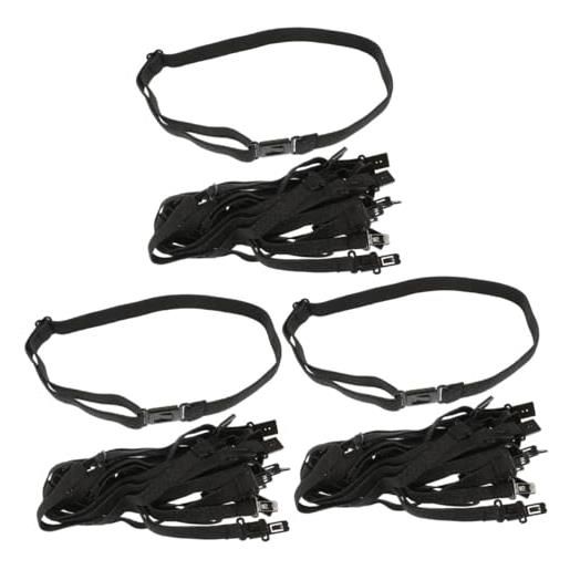 Holibanna 30pezzi cinturini elasticizzati per cravatta fiocco regolabili di accessori per eventi e festività perfetti per matrimonio e cerimonie formali