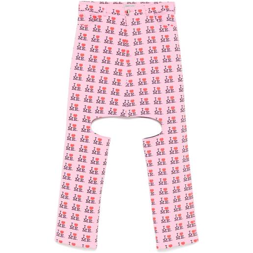 Ashley Williams pantaloni i heart me marley - rosa