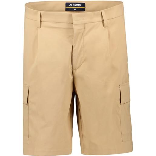 K-WAY bermuda cargo gabardina