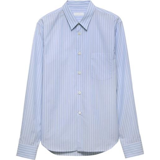 Prada camicia a righe - blu