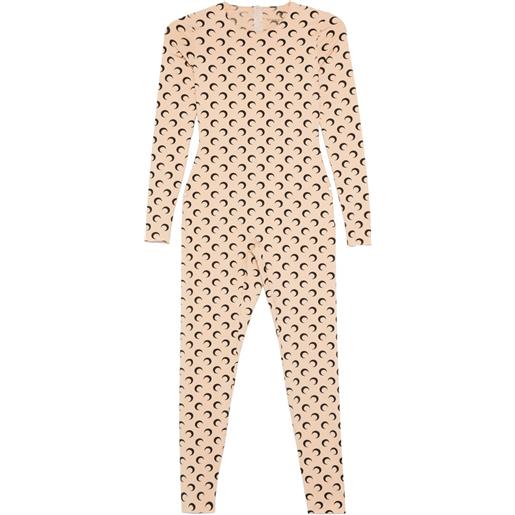 Marine Serre tuta intera moon - toni neutri