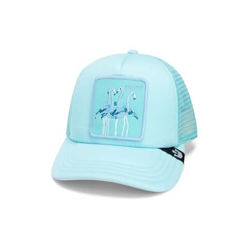 Goorin Bros. chroma wave kids collection cappello da camionista unisex, azzurro chiaro, taglia unica