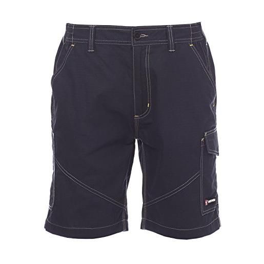 CHEMAGLIETTE! pantaloncini da lavoro uomo bermuda con tasca porta metro shorts payper caracas, colore: navy, taglia: s
