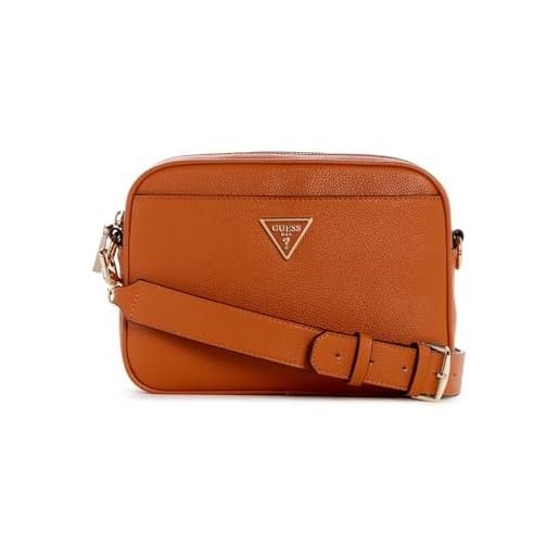 GUESS meridian girlfriend camera bag s cognac