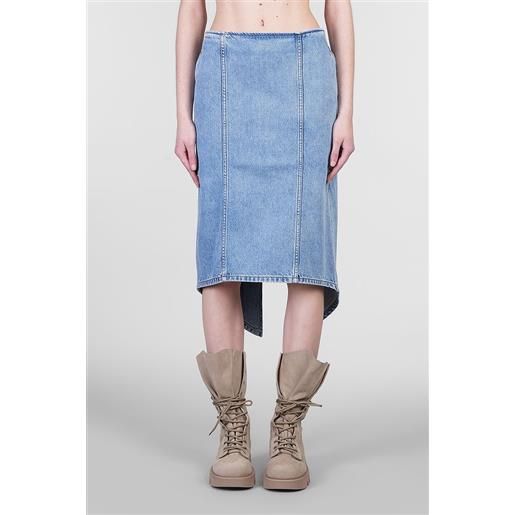 JW Anderson gonna in denim blu